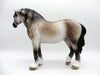 Sussudio- OOAK Dapple Grey Heavy Drafter Mare Painted By Sheryl Leisure 7/19/21