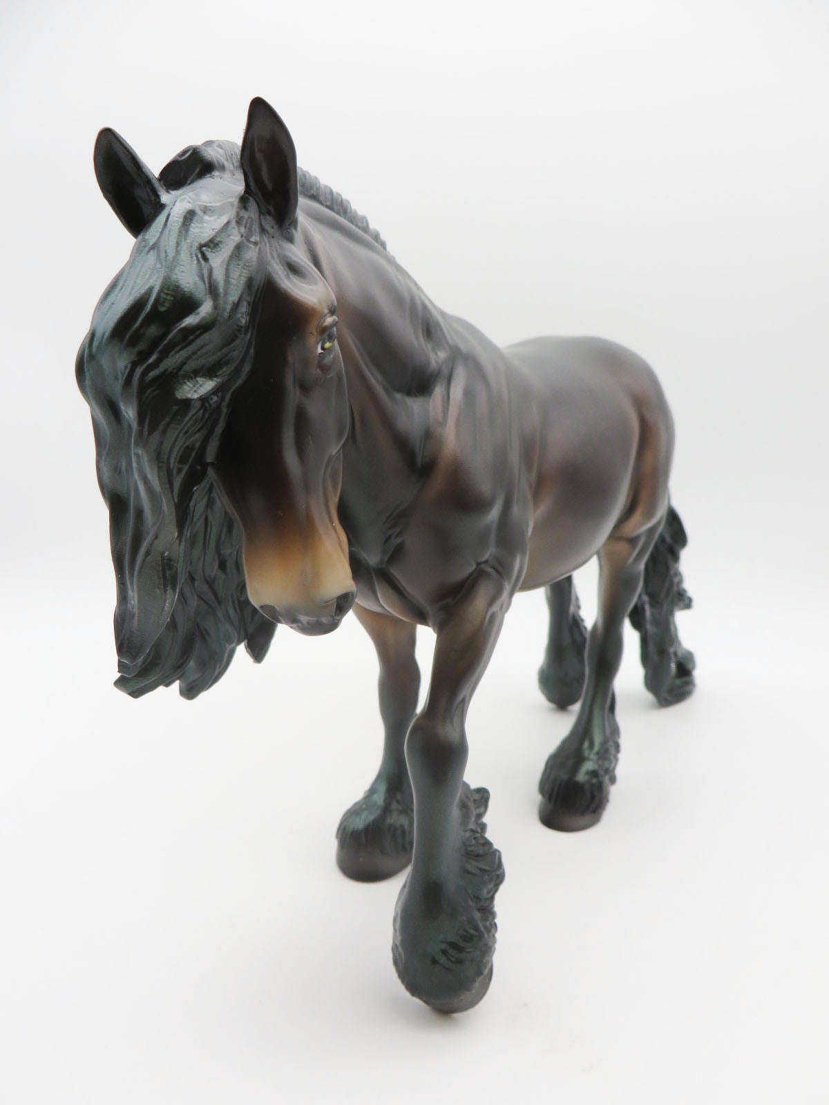 Swamp Thing - LE 30 - Dapple Seal Bay with Interference Green Irish Cobb by Jess Hamill MM22