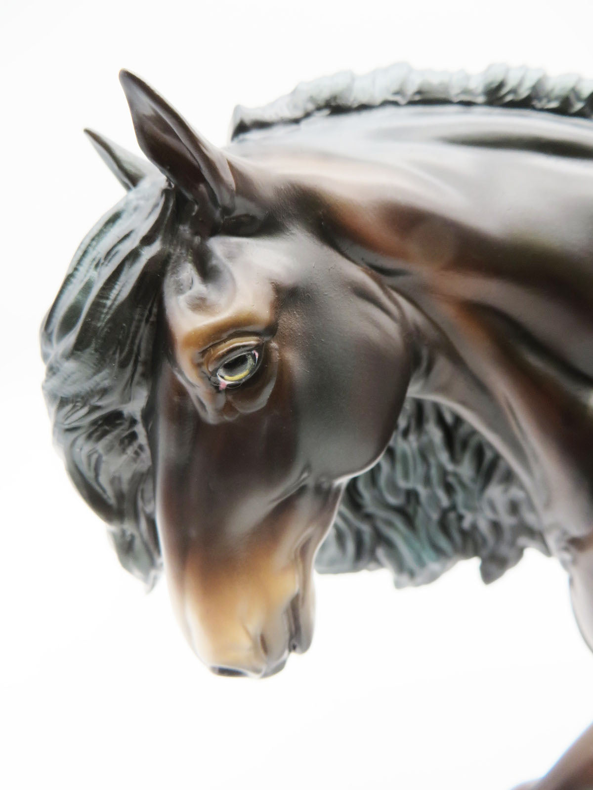 Swamp Thing - LE 30 - Dapple Seal Bay with Interference Green Irish Cobb by Jess Hamill MM22