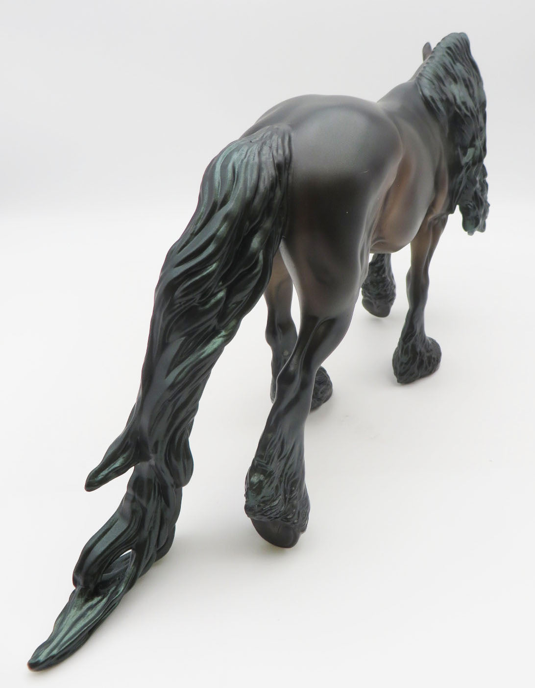 Swamp Thing - LE 30 - Dapple Seal Bay with Interference Green Irish Cobb by Jess Hamill MM22