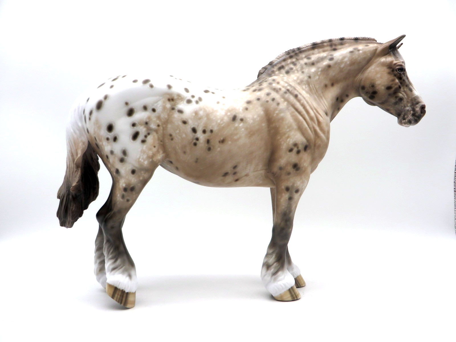 Sweet Emotion-OOAK Bay Appaloosa Heavy Draft by Sheryl Leisure 9/6/22