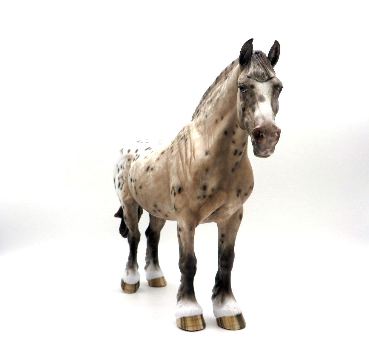Sweet Emotion-OOAK Bay Appaloosa Heavy Draft by Sheryl Leisure 9/6/22