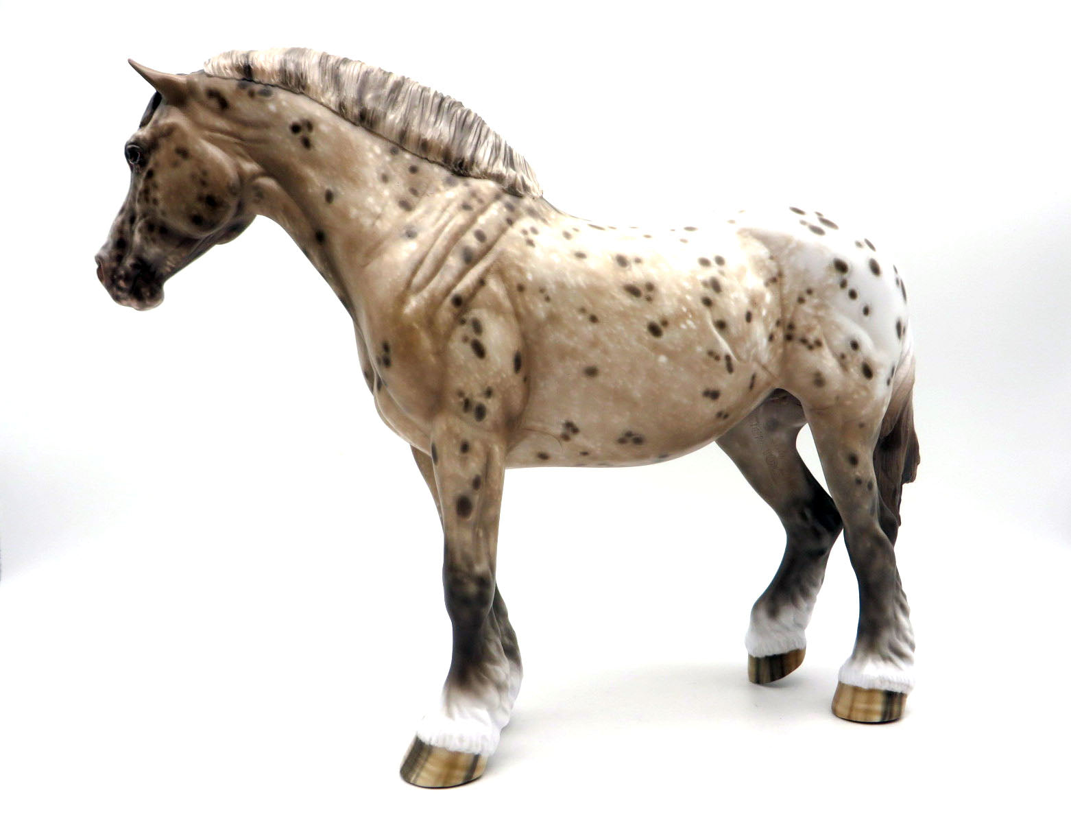 Sweet Emotion-OOAK Bay Appaloosa Heavy Draft by Sheryl Leisure 9/6/22