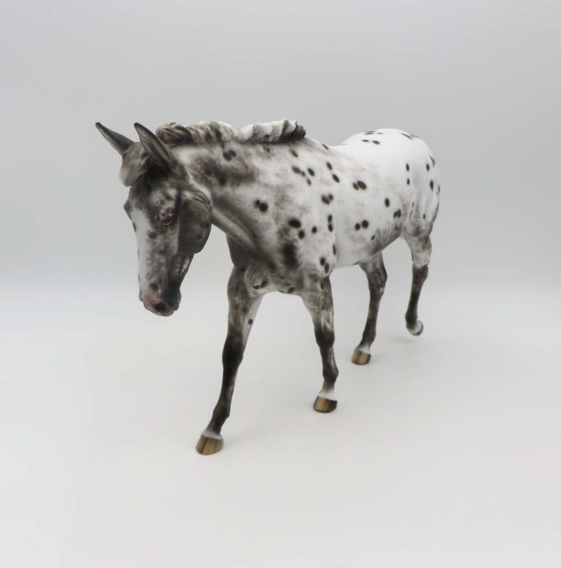 Sweet Honesty - OOAK - Appaloosa Mule By Sheryl Leisure - Best Offers 2/27/23