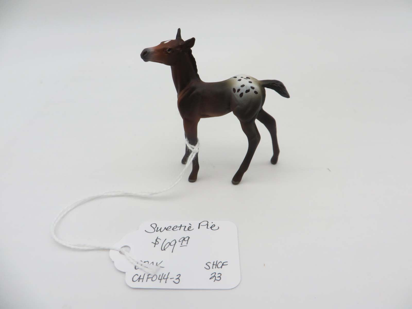 Sweetie Pie - OOAK - Bay Chip Foal By Donna Fredley - SHCF23