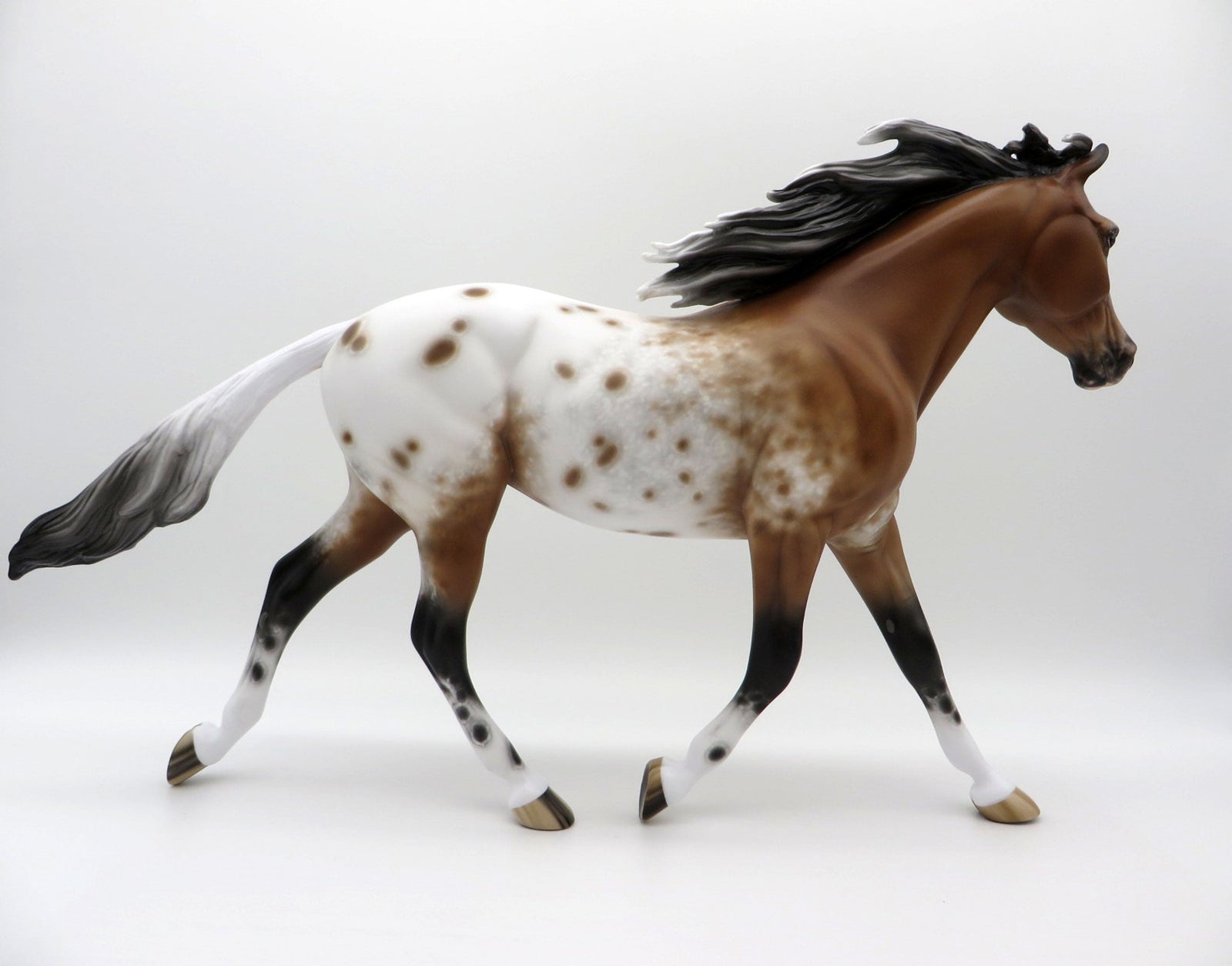 Swinger-OOAK Bay Pinto Palouse Painted By Sheryl Leisure 5/17/21