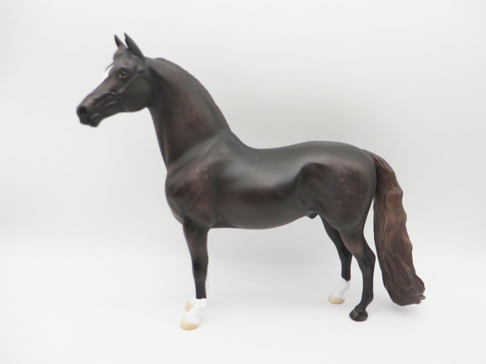 Swiss Chocolate - OOAK - Dapple Liver Chestnut Morgan By Angela Marleau- Christmas Tails 2022 - CT22