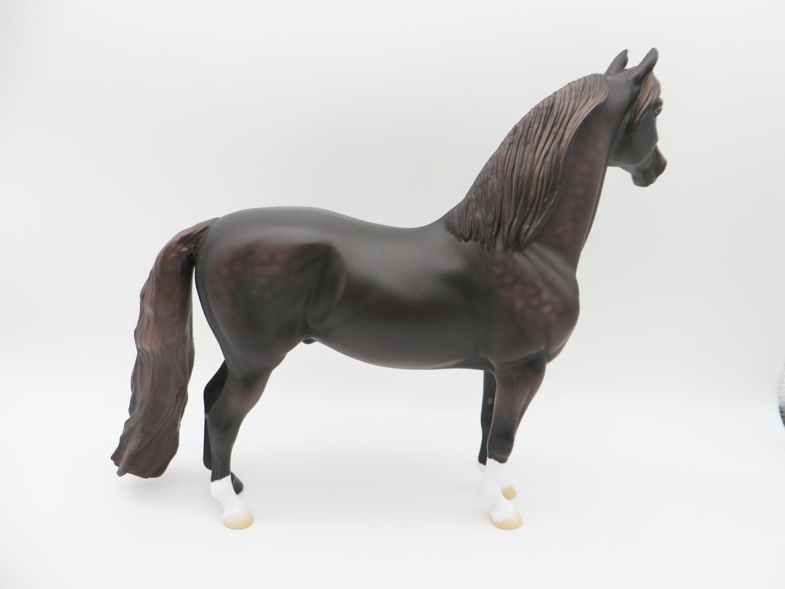 Swiss Chocolate - OOAK - Dapple Liver Chestnut Morgan By Angela Marleau- Christmas Tails 2022 - CT22