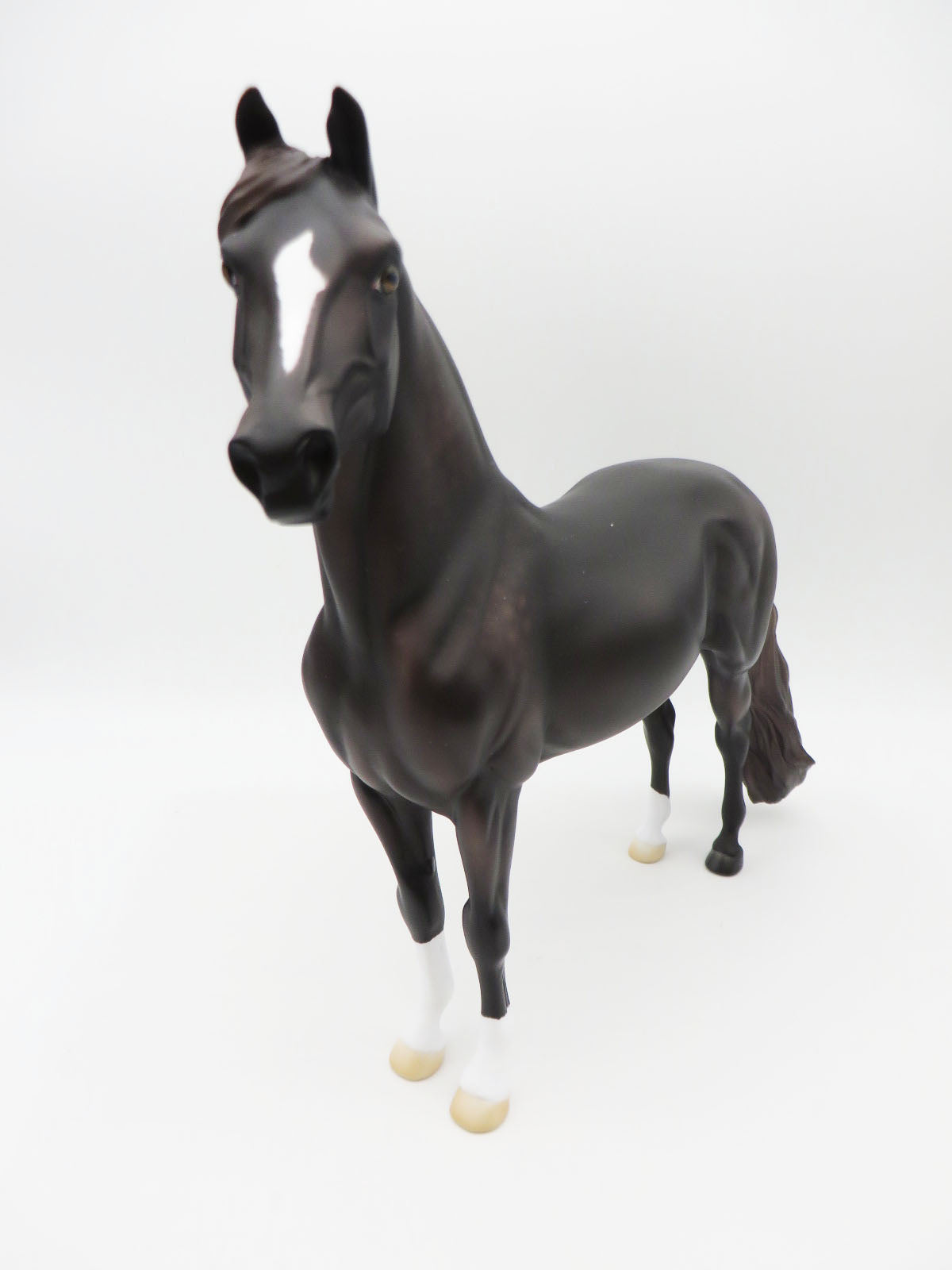 Swiss Chocolate - OOAK - Dapple Liver Chestnut Morgan By Angela Marleau- Christmas Tails 2022 - CT22