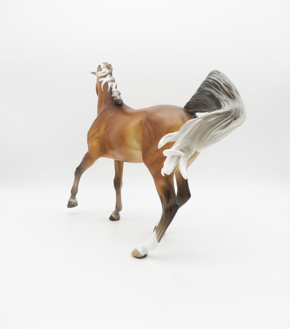 TRACY SAMANTHA - OOAK Silver Bay Arabian Painted by Sheryl Leisure 9/19/22