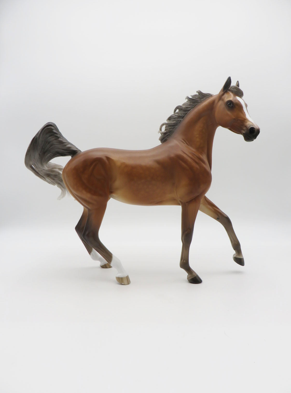 TRACY SAMANTHA - OOAK Silver Bay Arabian Painted by Sheryl Leisure 9/19/22