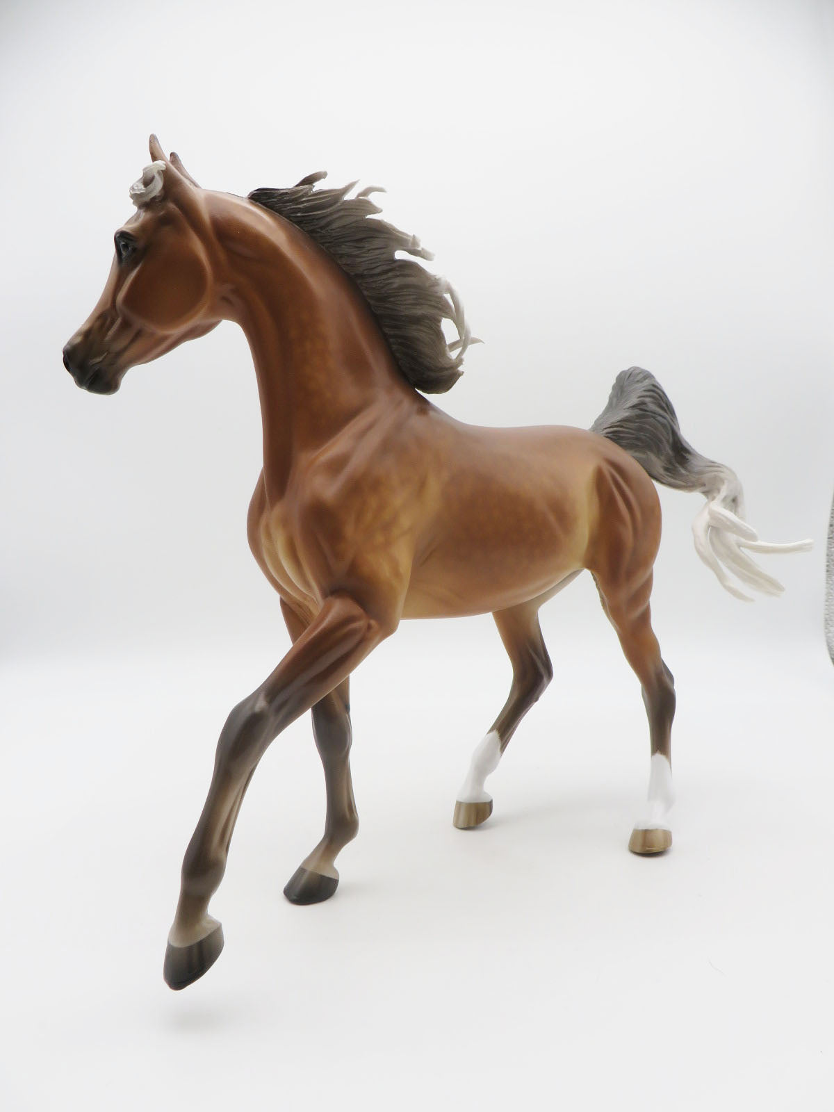 TRACY SAMANTHA - OOAK Silver Bay Arabian Painted by Sheryl Leisure 9/19/22