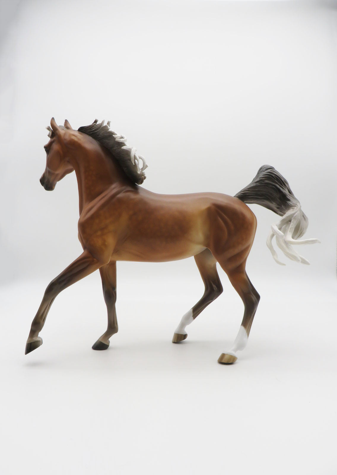 TRACY SAMANTHA - OOAK Silver Bay Arabian Painted by Sheryl Leisure 9/19/22