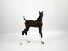 Tackle-OOAK Bay Paint Arabian Foal Painted by Audrey Dixon SB21