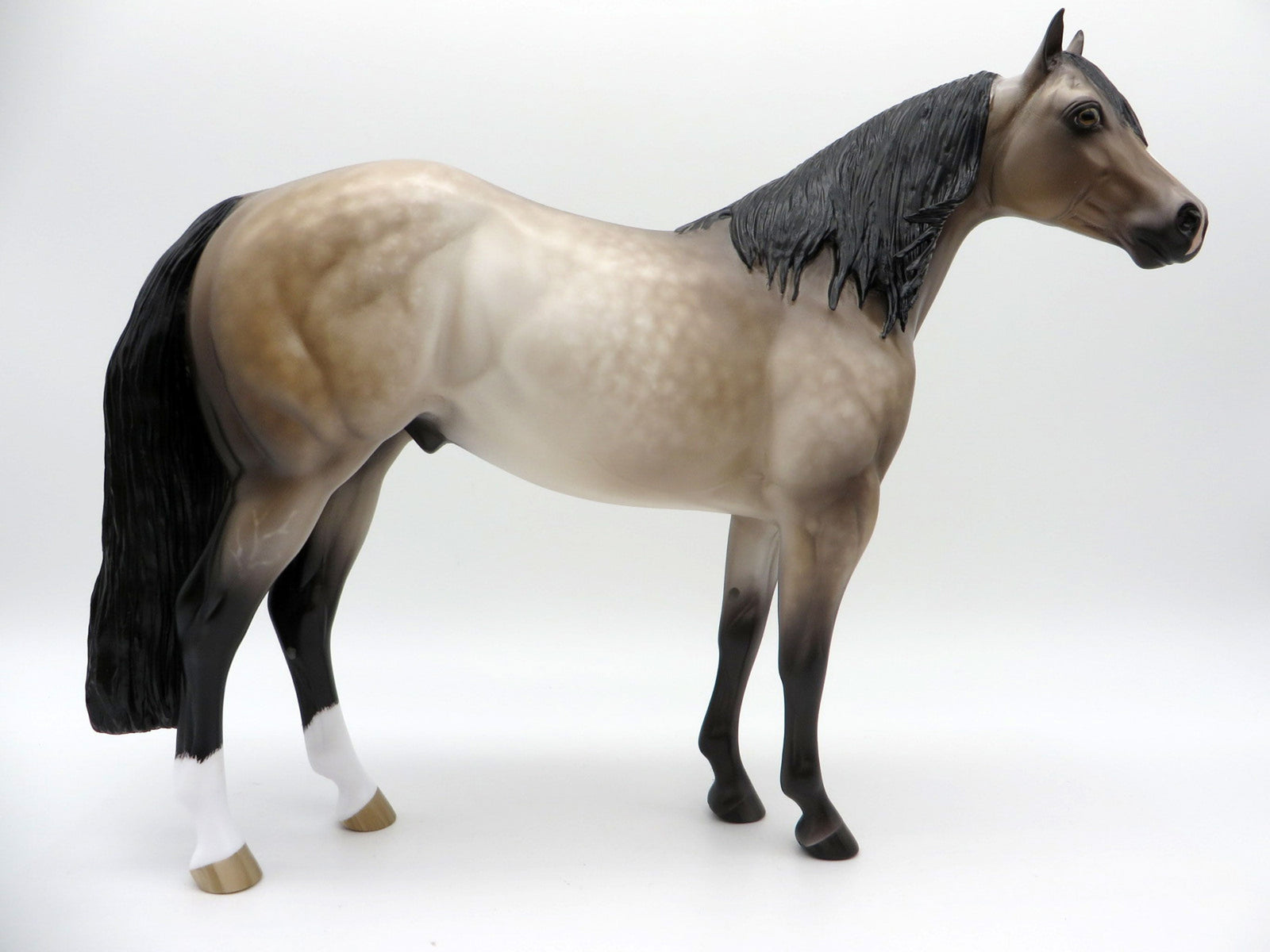 Take on Me-OOAK Bay going Grey ISH Painted by Sheryl Leisure 7/26/21