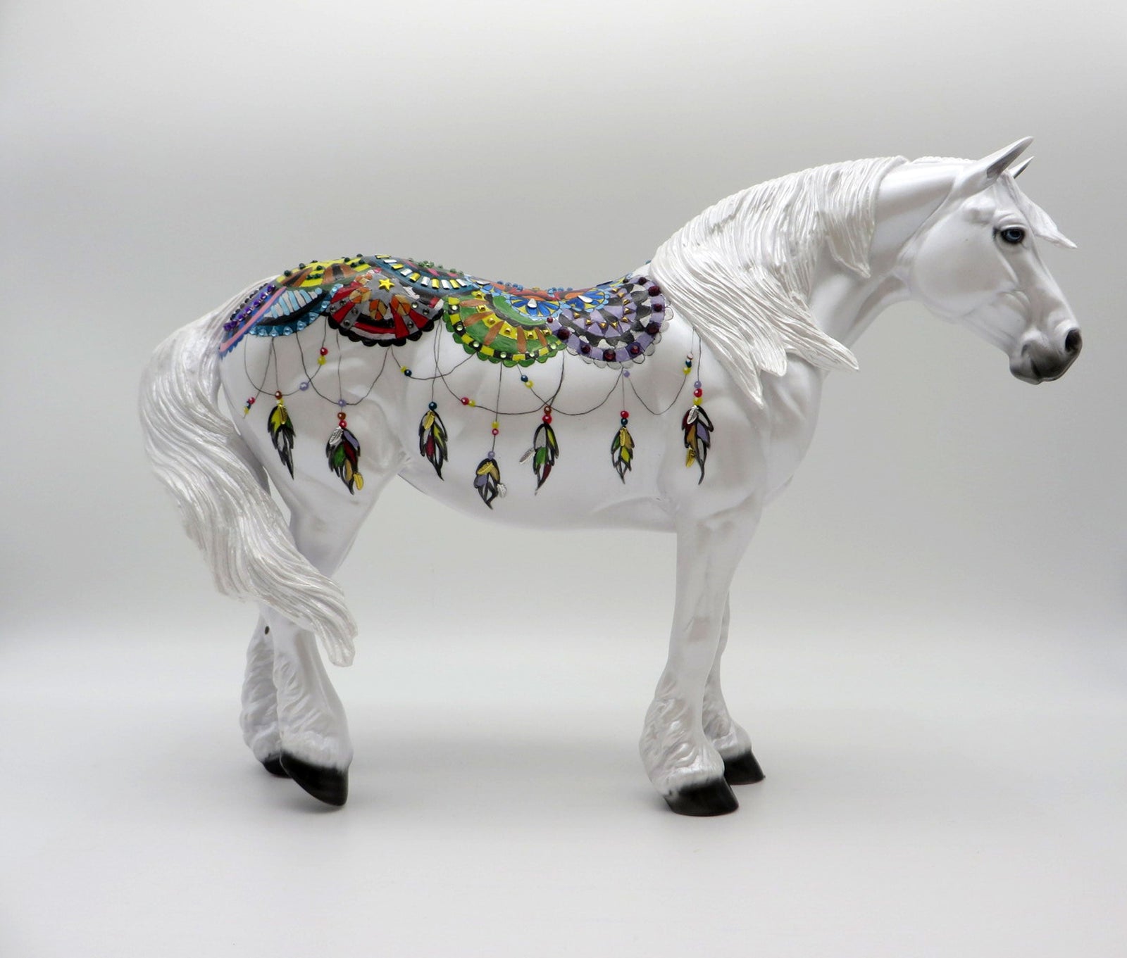 Tapestry-OOAK Deco Heavy Draft Mare 5/7/21