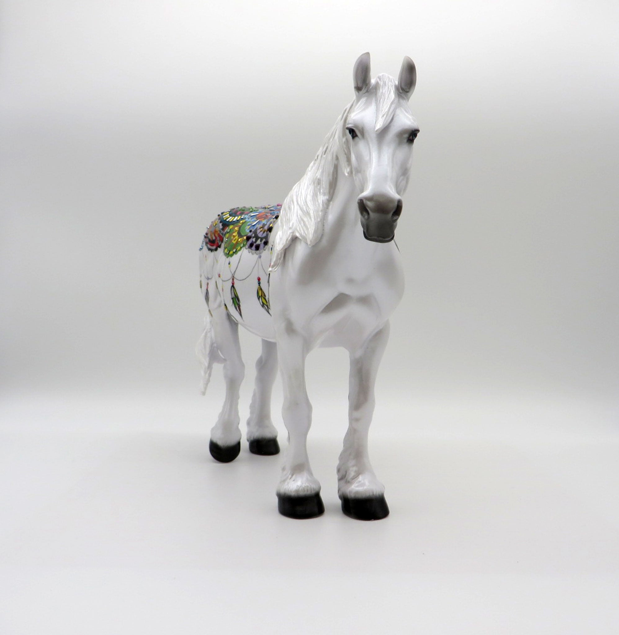 Tapestry-OOAK Deco Heavy Draft Mare 5/7/21