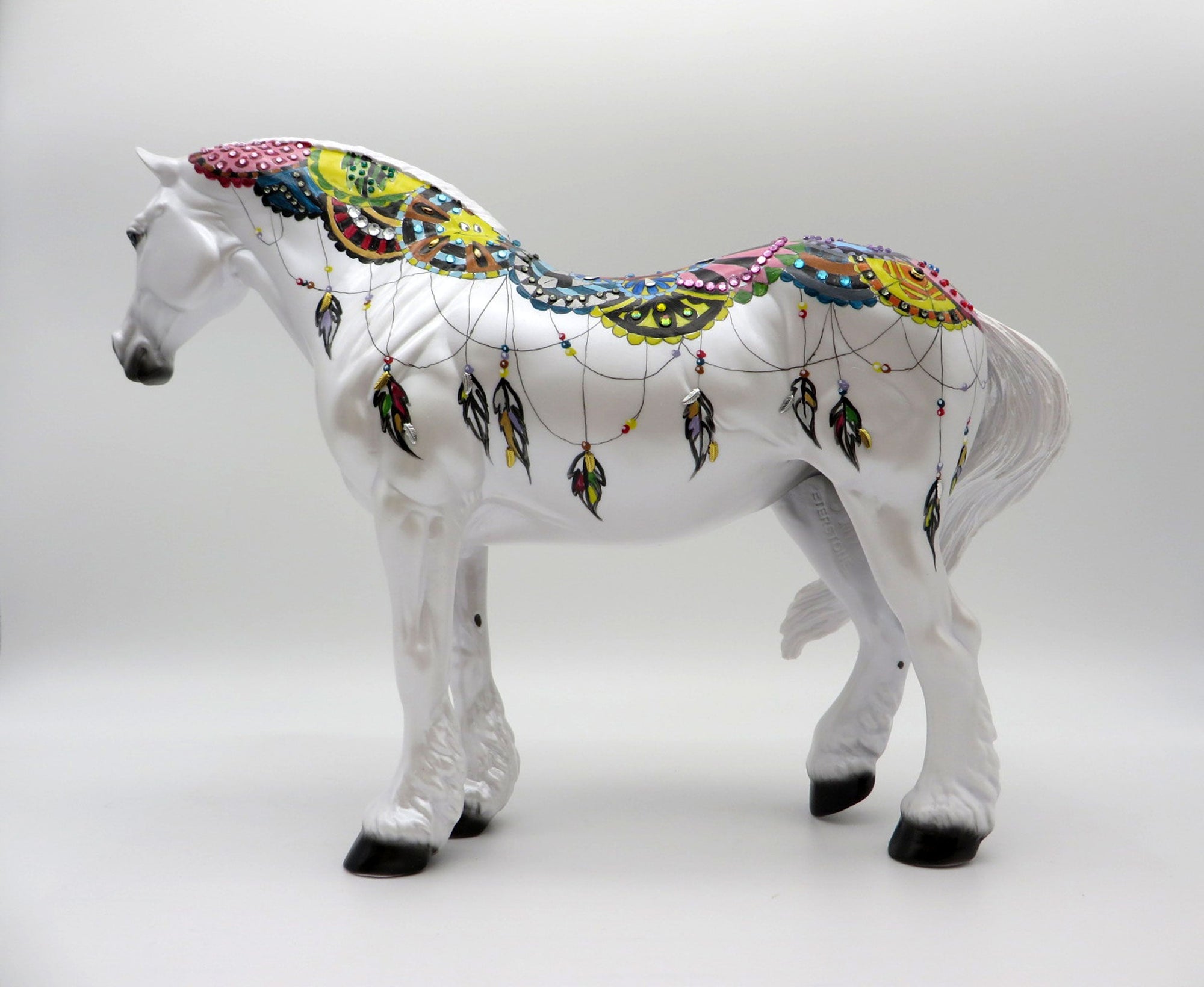 Tapestry-OOAK Deco Heavy Draft Mare 5/7/21