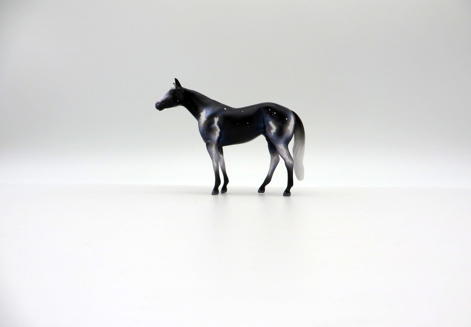 Taurus-OOAK Stock Horse Chip Deco Painted By Ellen Robbins  6/23/21