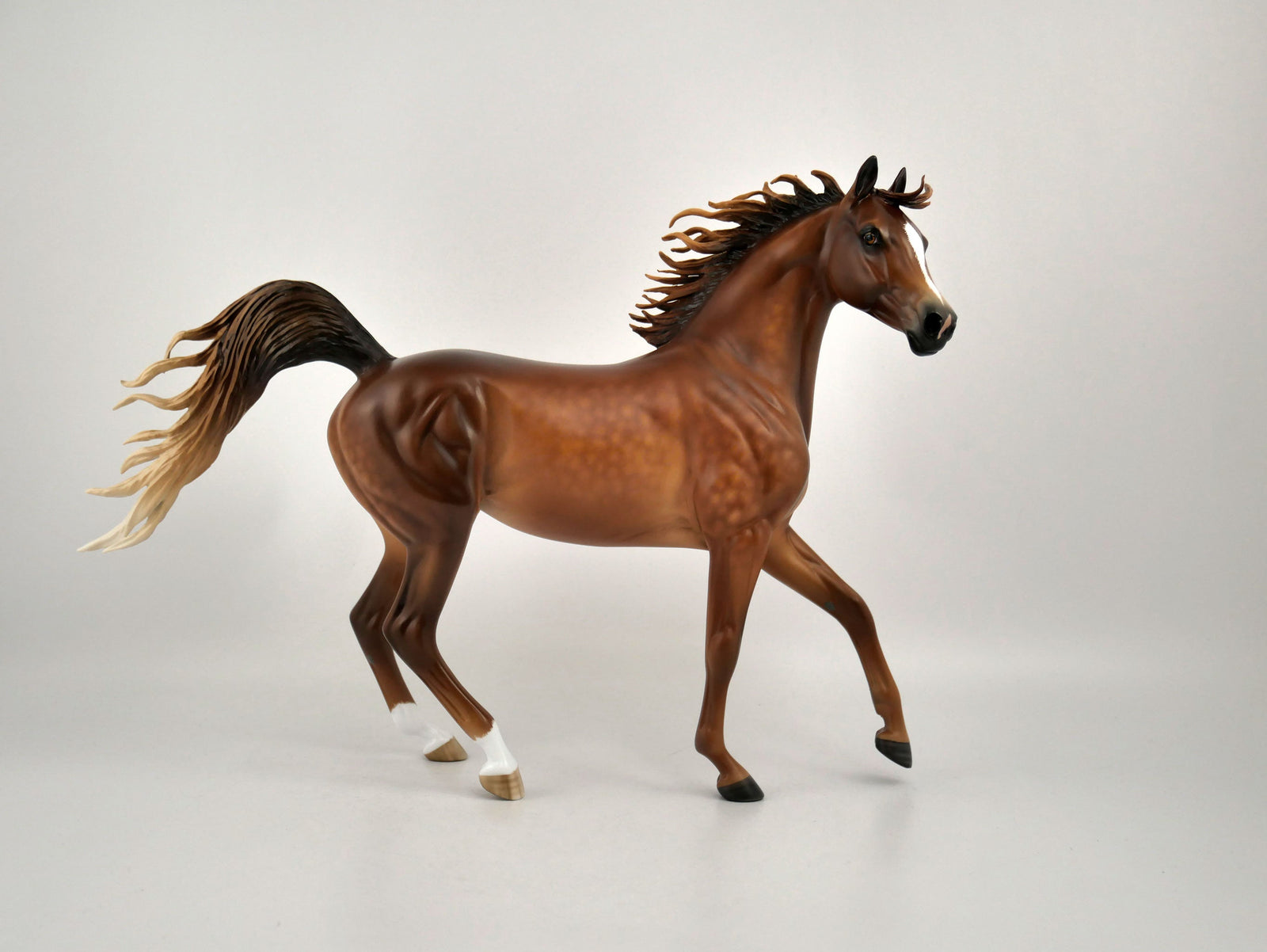 TEAGAN-OOAK CHESTNUT ARABIAN  MARE BY SHERYL LEISURE 11/17/20