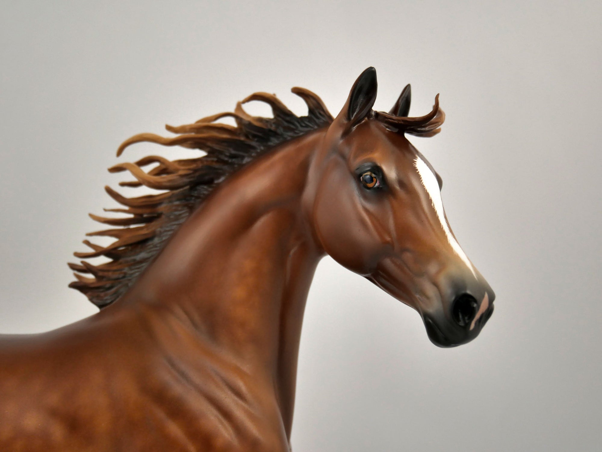 TEAGAN-OOAK CHESTNUT ARABIAN  MARE BY SHERYL LEISURE 11/17/20