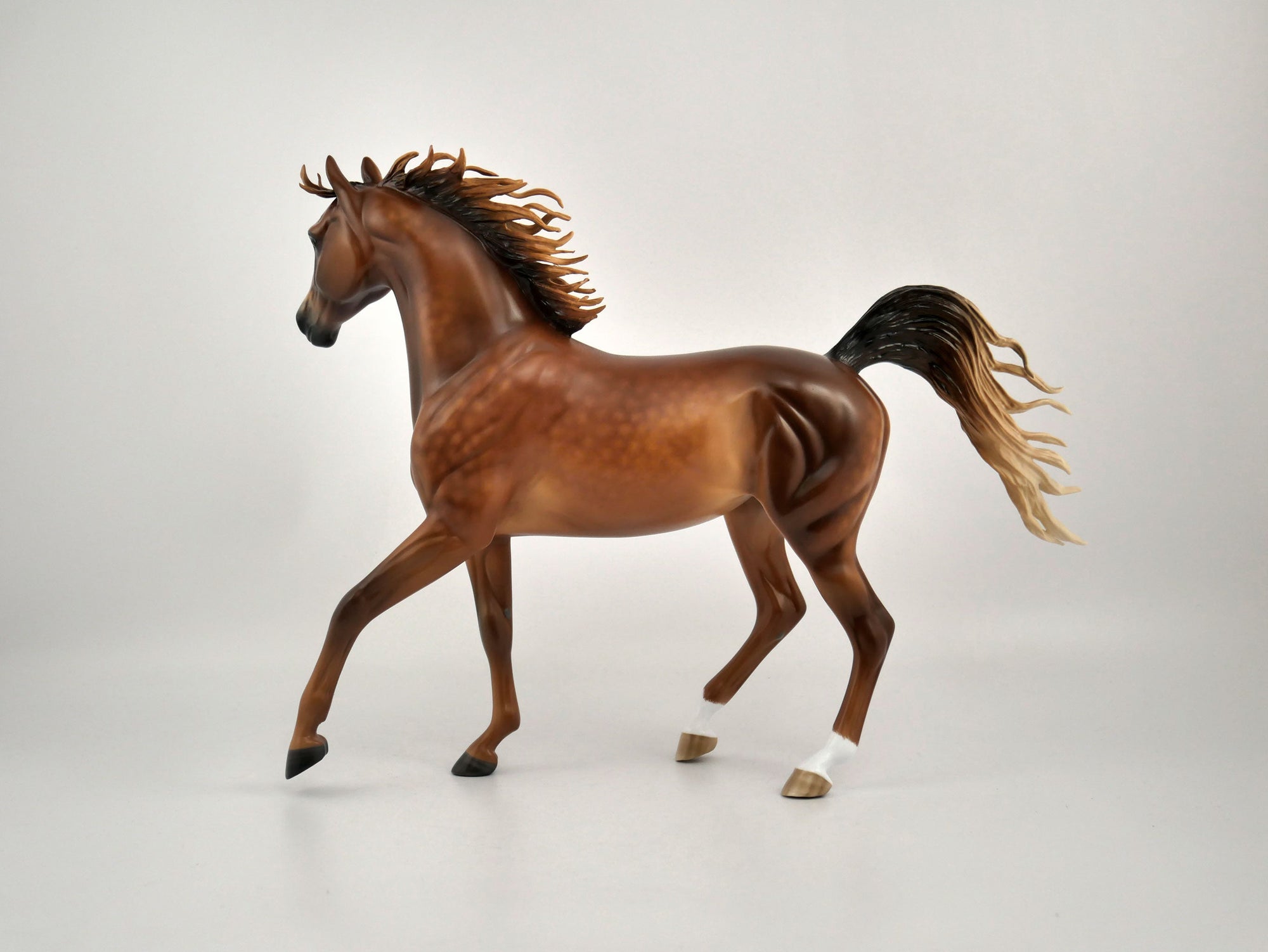 TEAGAN-OOAK CHESTNUT ARABIAN  MARE BY SHERYL LEISURE 11/17/20