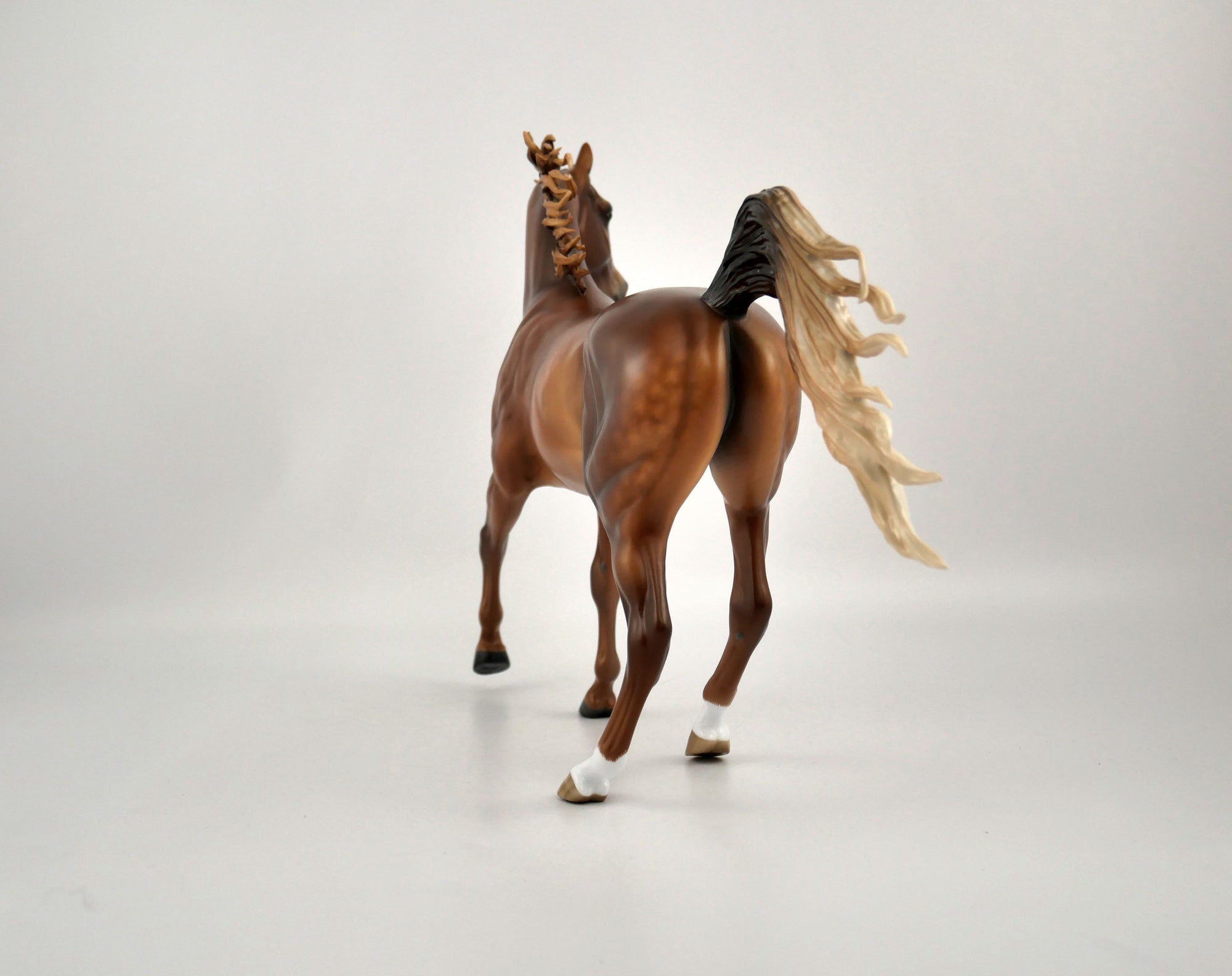 TEAGAN-OOAK CHESTNUT ARABIAN  MARE BY SHERYL LEISURE 11/17/20
