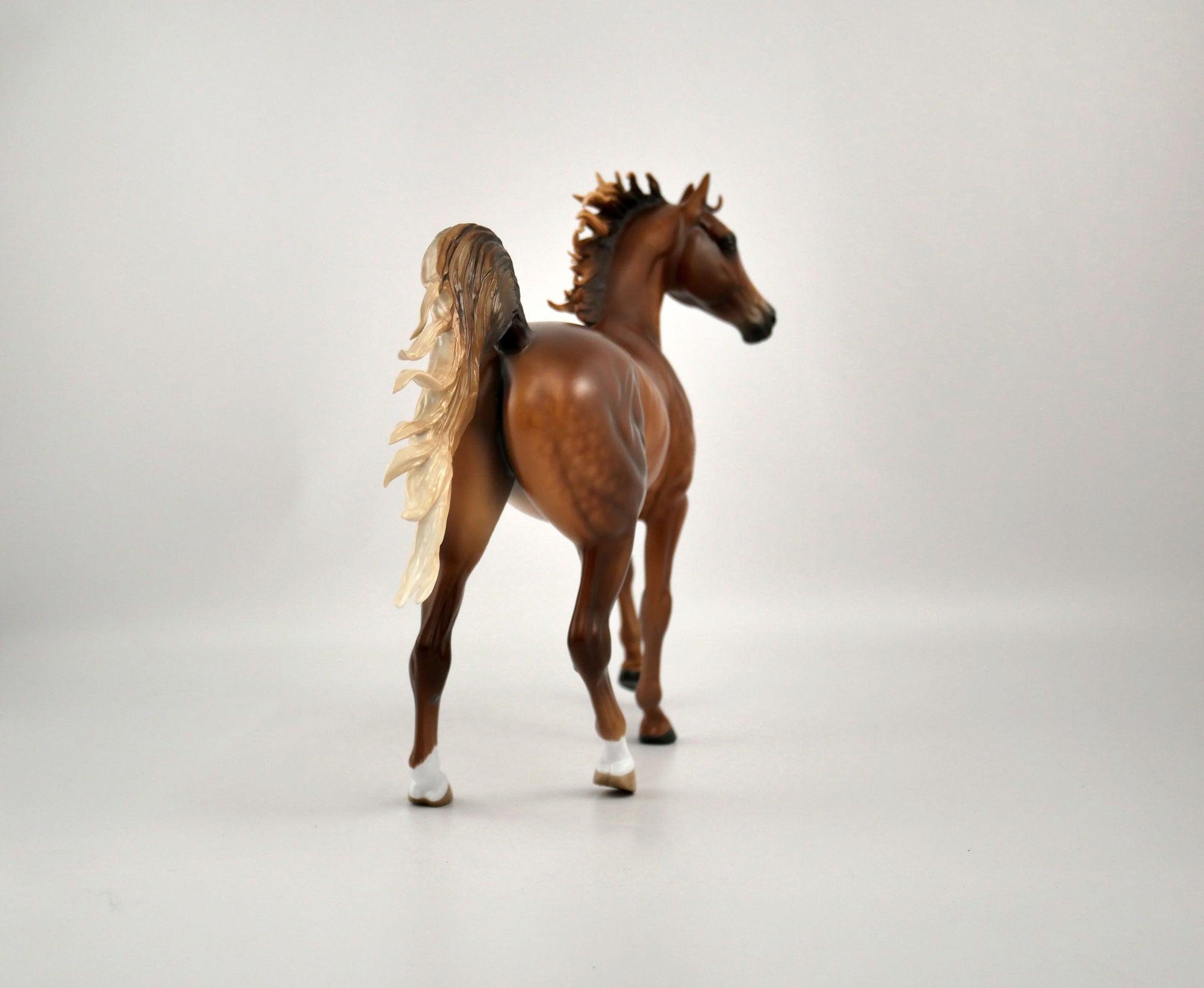 TEAGAN-OOAK CHESTNUT ARABIAN  MARE BY SHERYL LEISURE 11/17/20