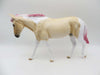 SAMPLE of Teeter - Palomino Paint Mule with Dyed Pink Mane and Tail By Angela Marleau