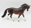 TELL MAMA - OOAK - DAPPLED BAY PONY MARE MODEL HORSE BY SHERYL LEISURE BEST OFFERS 10/14/22