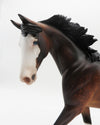 TELL MAMA - OOAK - DAPPLED BAY PONY MARE MODEL HORSE BY SHERYL LEISURE BEST OFFERS 10/14/22