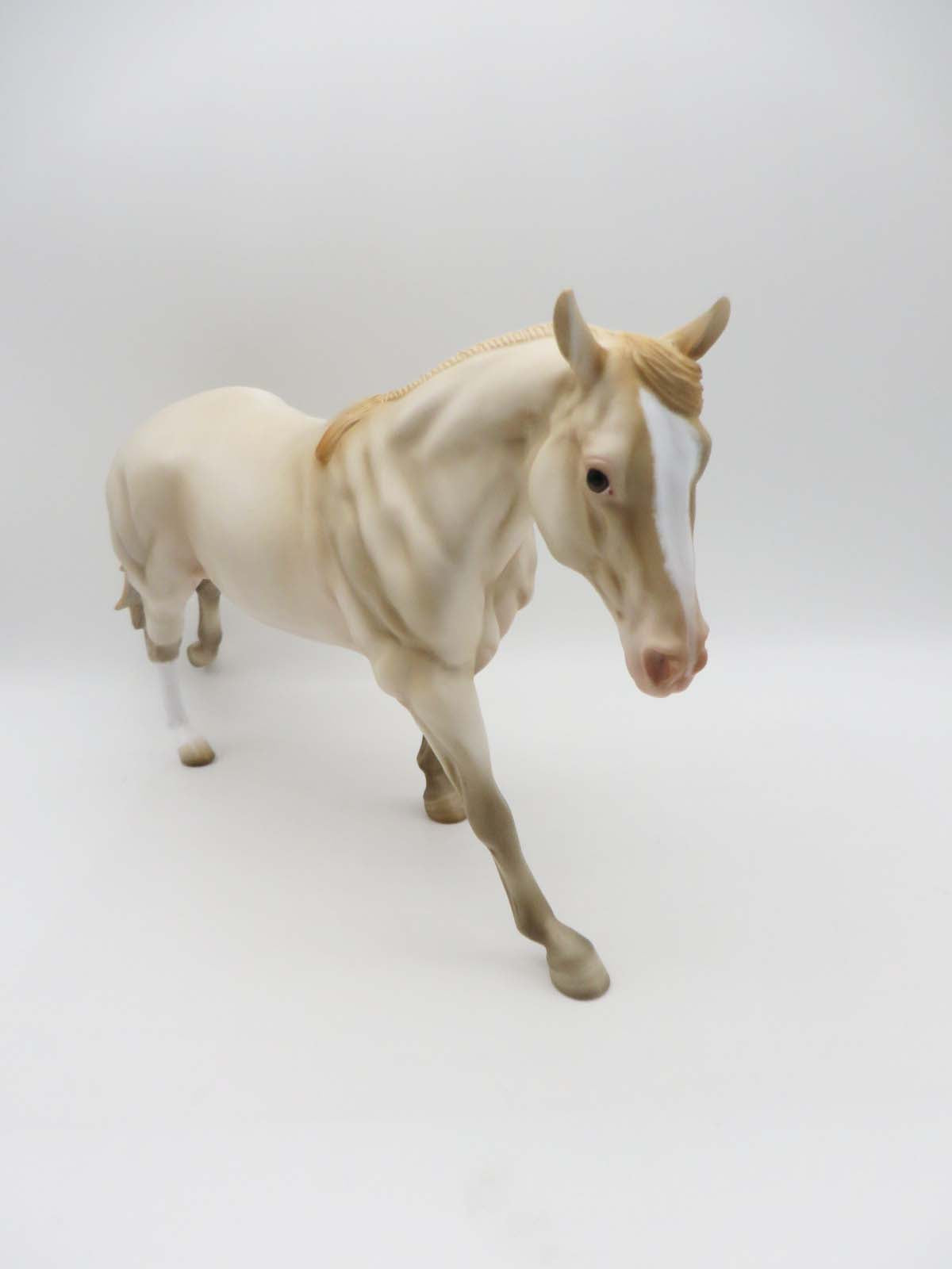 Tequila Sunrise OOAK  Cremello Remington By Angela Marleau SHCF23