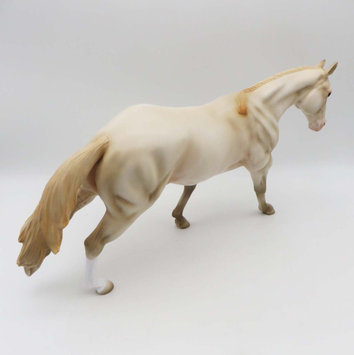 Tequila Sunrise OOAK  Cremello Remington By Angela Marleau SHCF23
