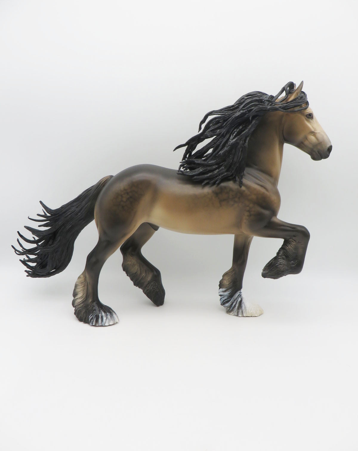 Texas Toast - OOAK Dapple Sooty Buckskin Trotting Draft By Myla Pearce Best Offers 10/7/22