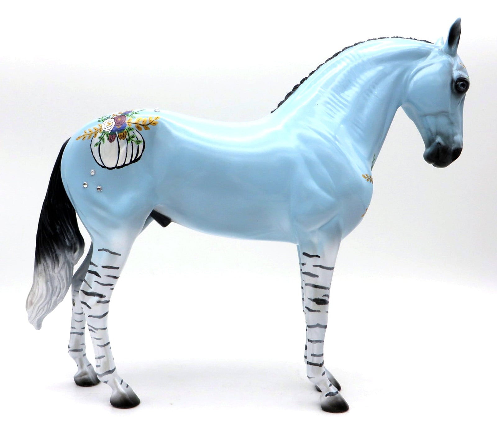 Thankful OOAK Andalusian Decorator Painted By Jas MM 21