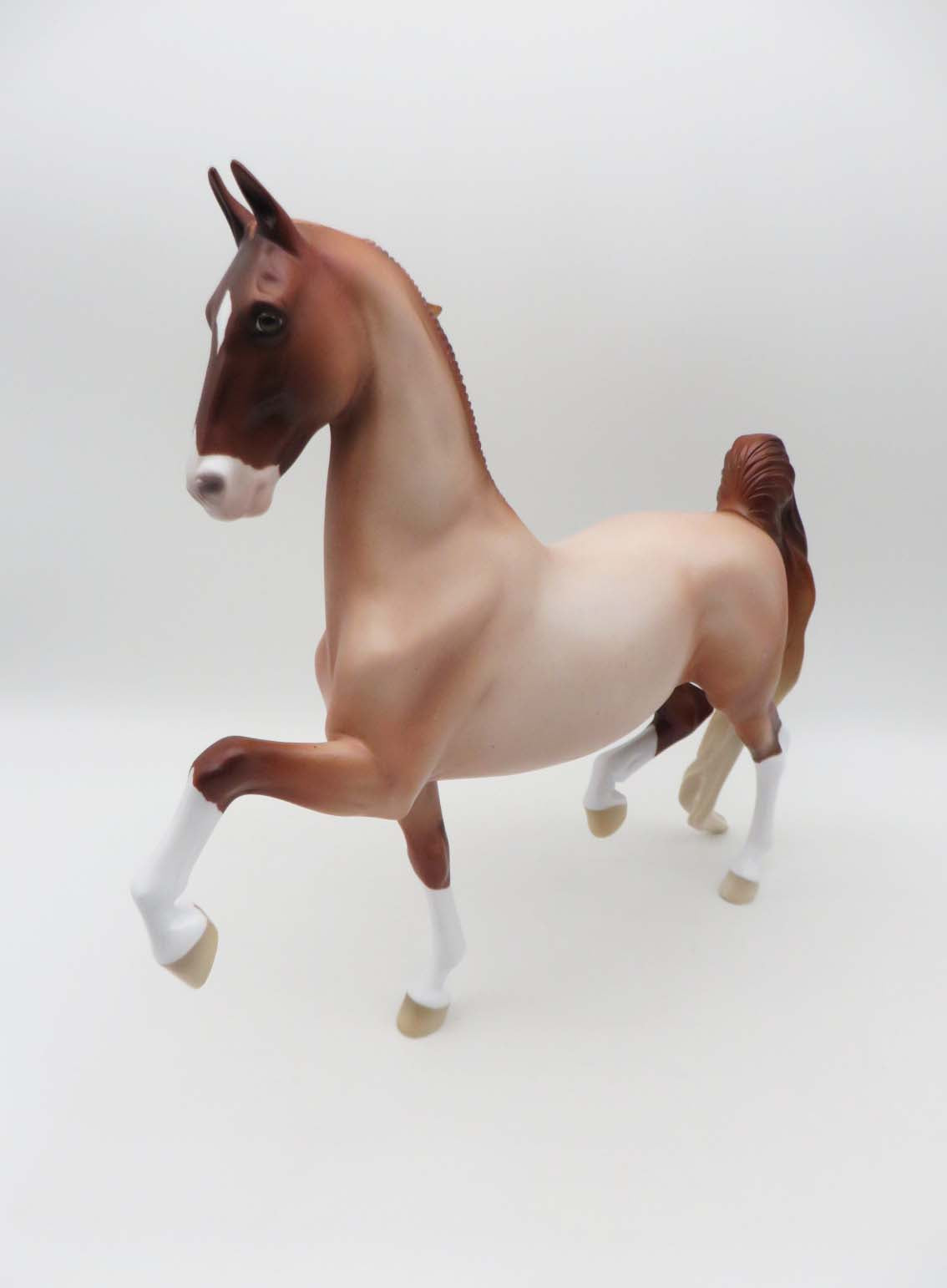 That&#39;s Not Chili  OOAK Strawberry Roan Saddlebred By Ellen Robbins SHCF23