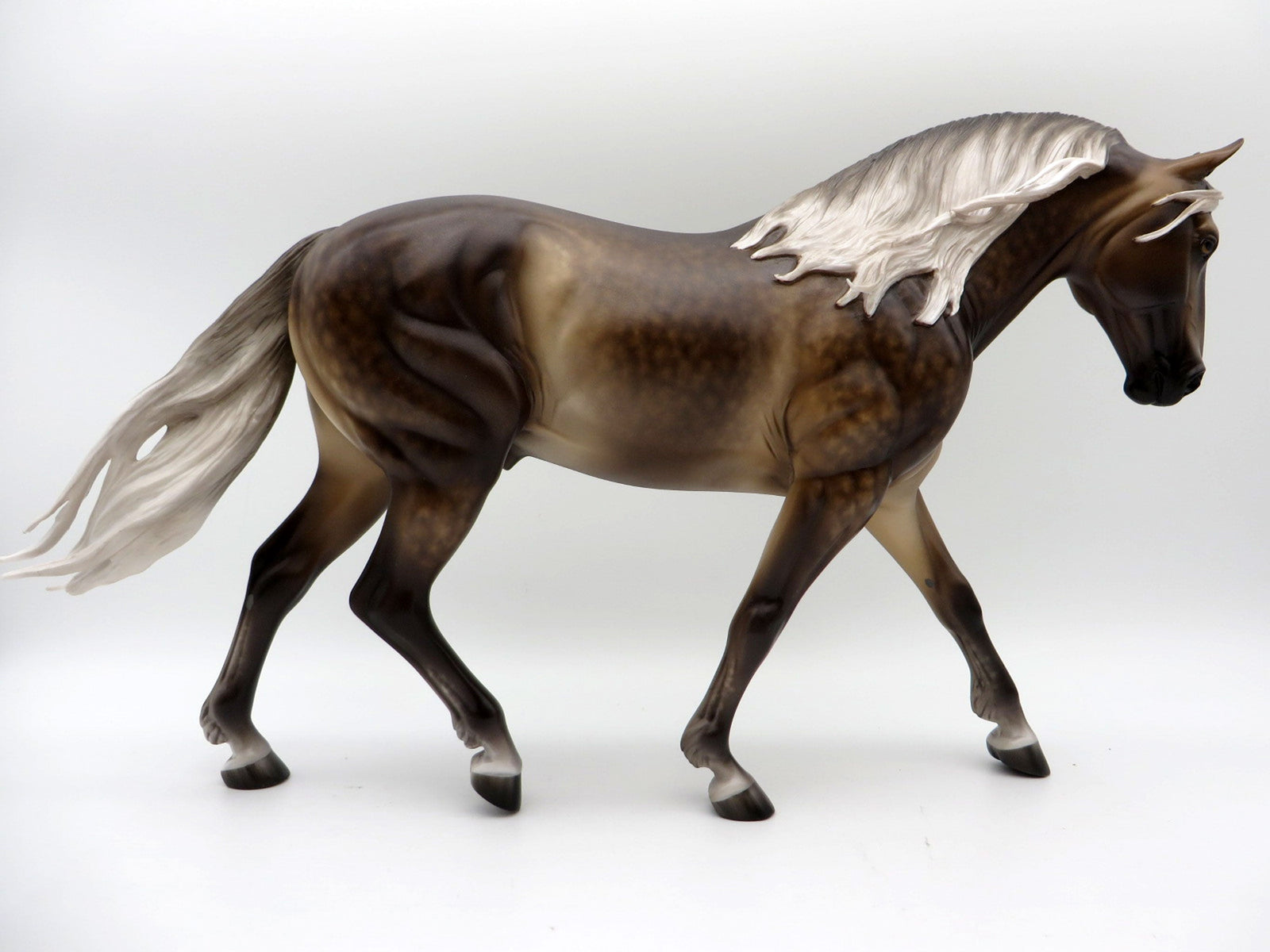 The Dells-OOAK Chocolate Palomino Irish Draft Painted by Sheryl Leisure 11/22/21