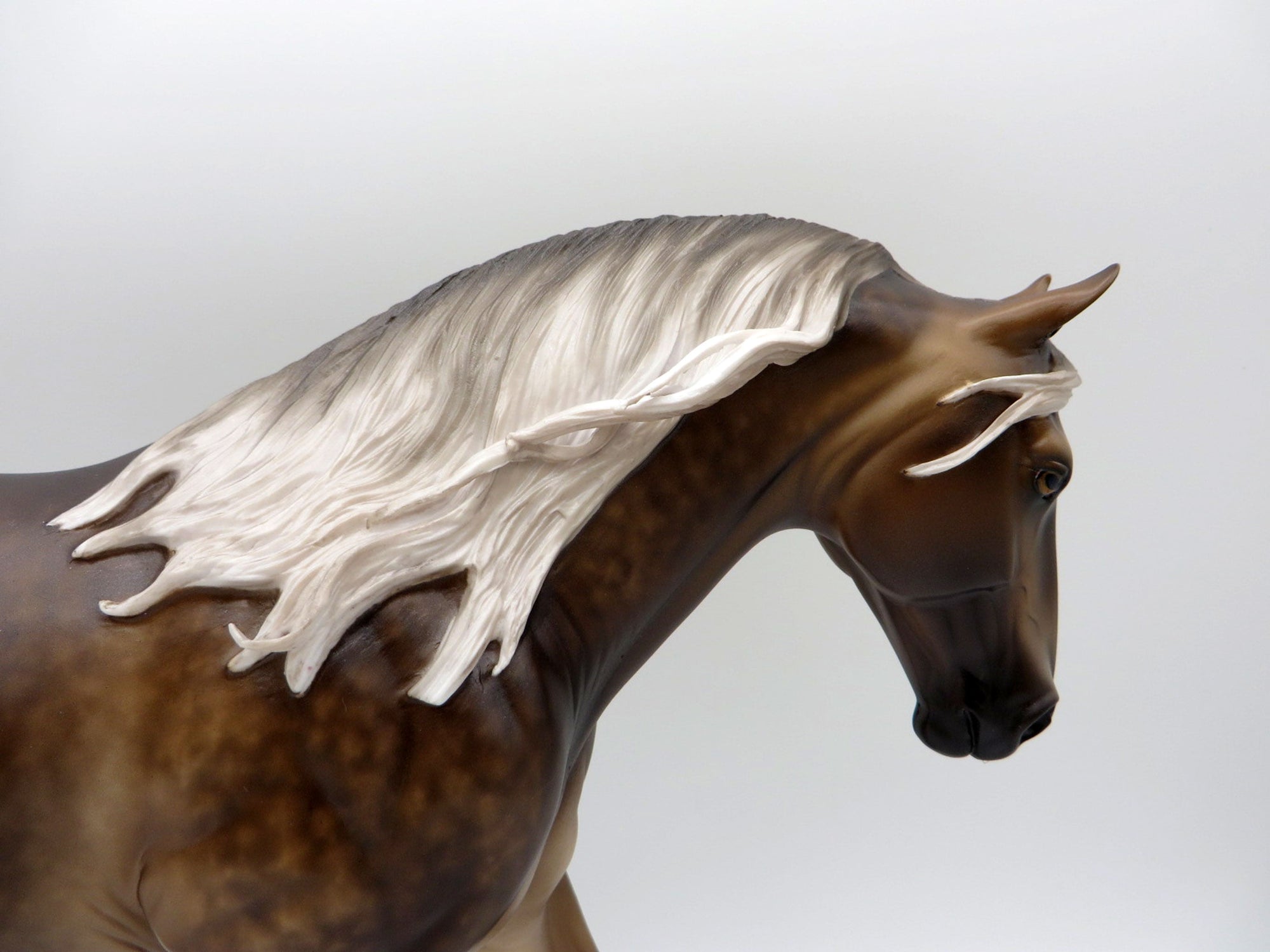 The Dells-OOAK Chocolate Palomino Irish Draft Painted by Sheryl Leisure 11/22/21