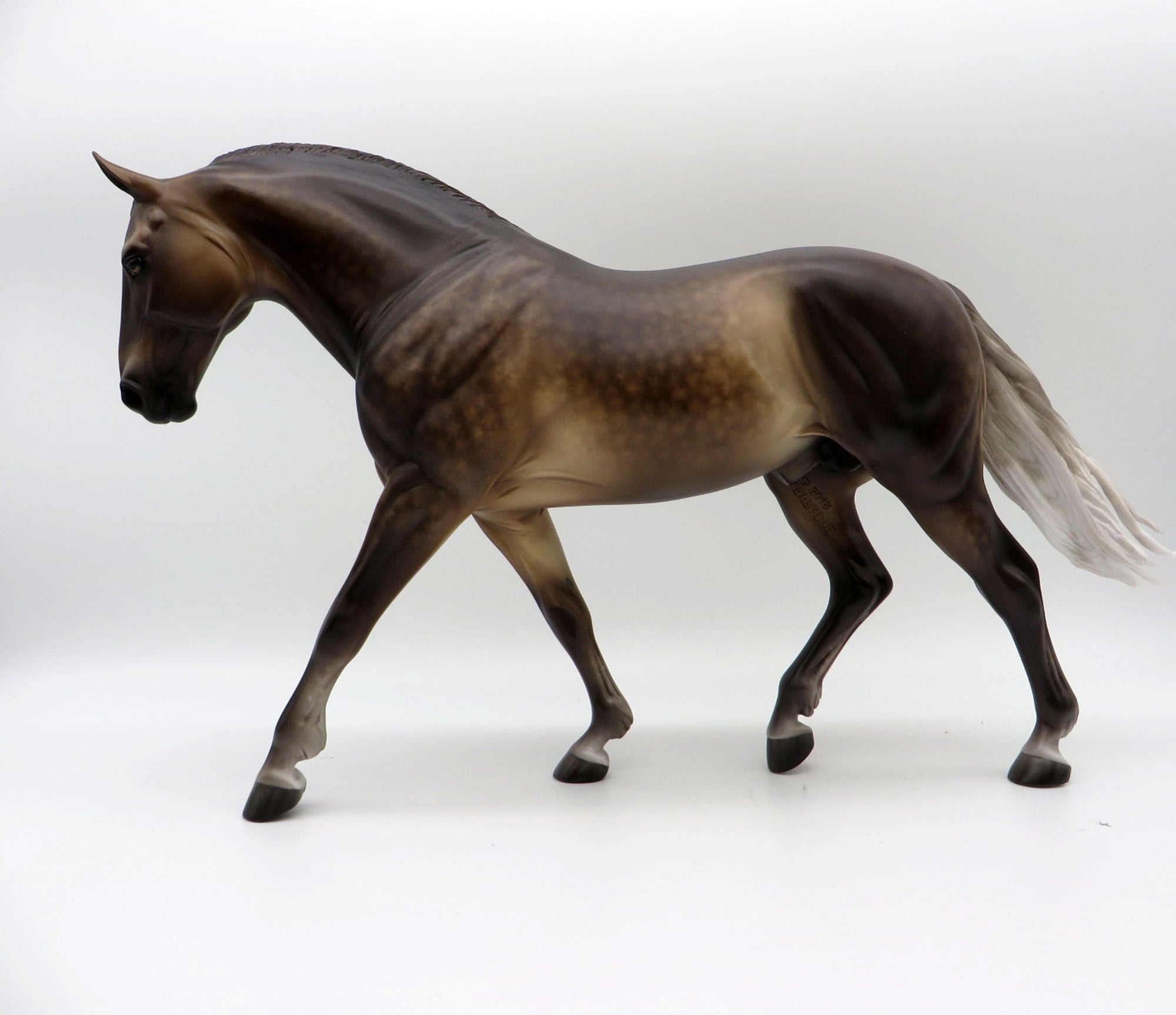 The Dells-OOAK Chocolate Palomino Irish Draft Painted by Sheryl Leisure 11/22/21