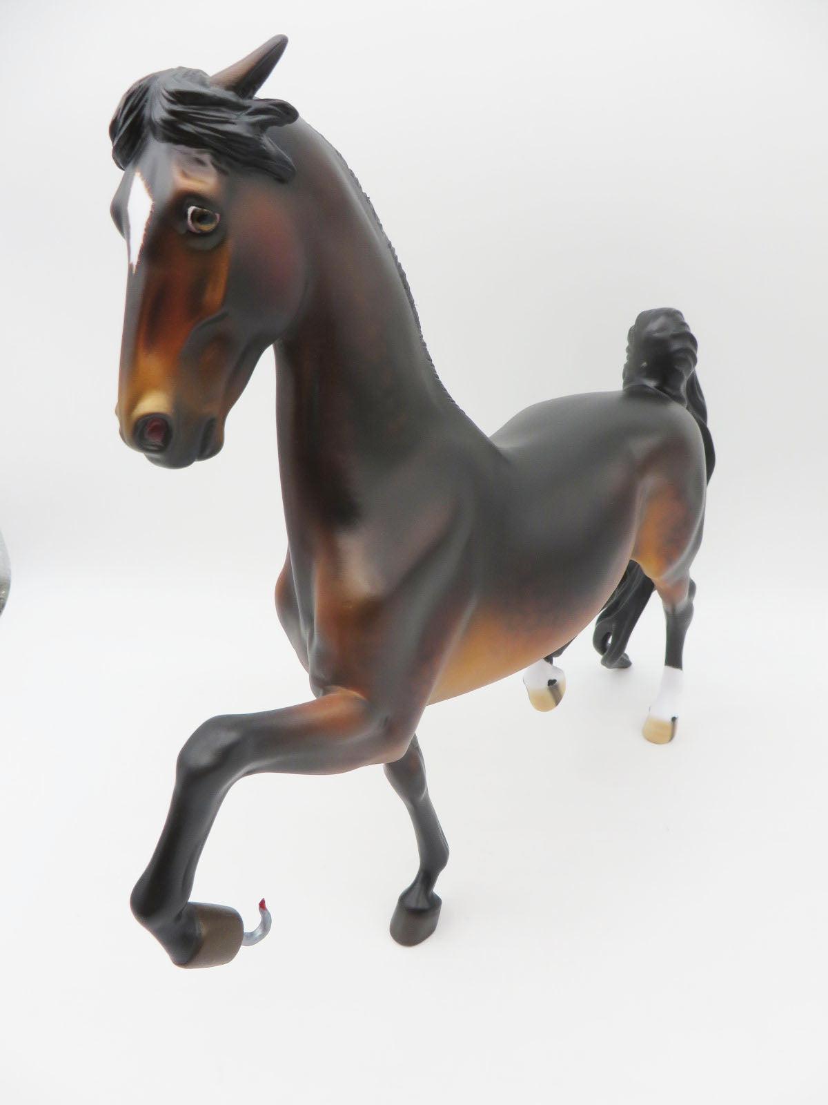 The Hook-Hoofed Killer - OOAK - Best Offer - Custom Bay Saddlebred by Carrie Keller MM22