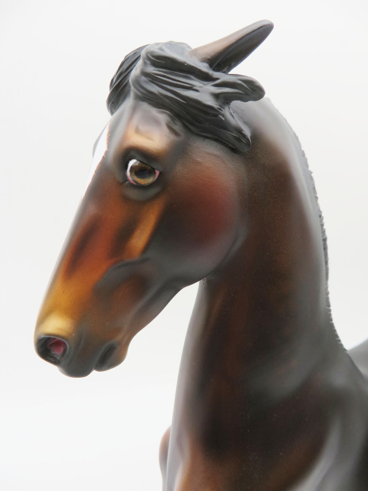 The Hook-Hoofed Killer - OOAK - Best Offer - Custom Bay Saddlebred by Carrie Keller MM22
