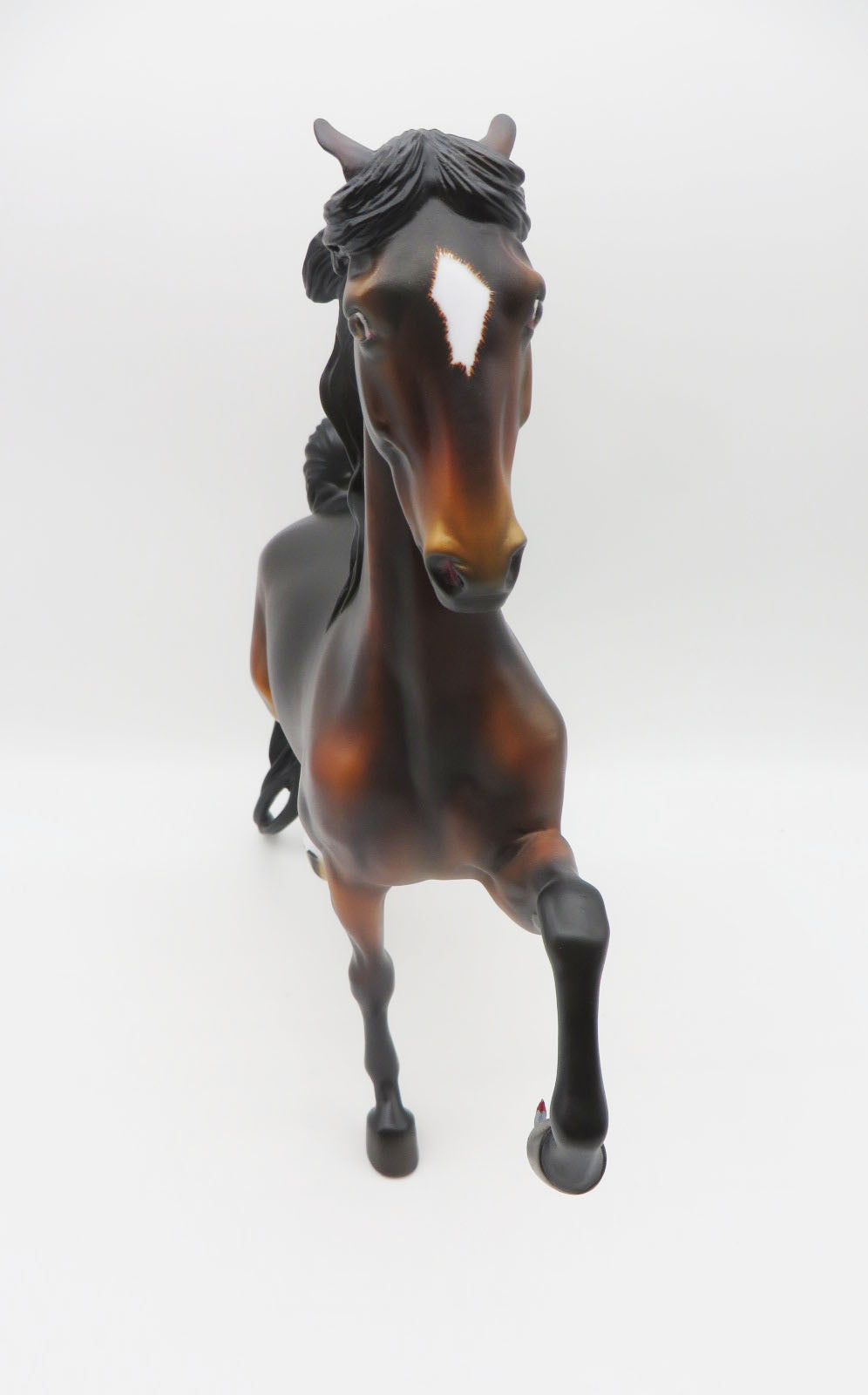The Hook-Hoofed Killer - OOAK - Best Offer - Custom Bay Saddlebred by Carrie Keller MM22