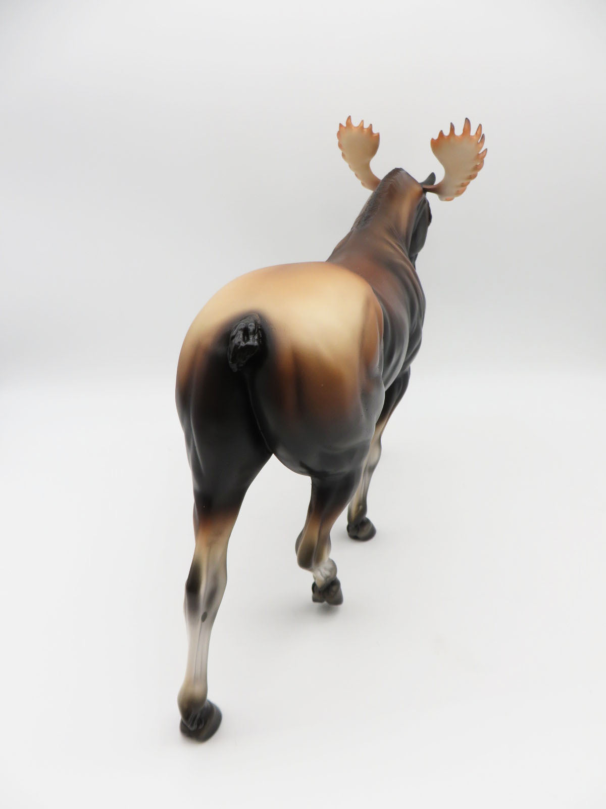 The Unconventional Reindeer - Best Offer - OOAK - Custom Decorator Moose Bay Irish Draft by Ashley Palmer - Christmas Tails 2022 - CT22