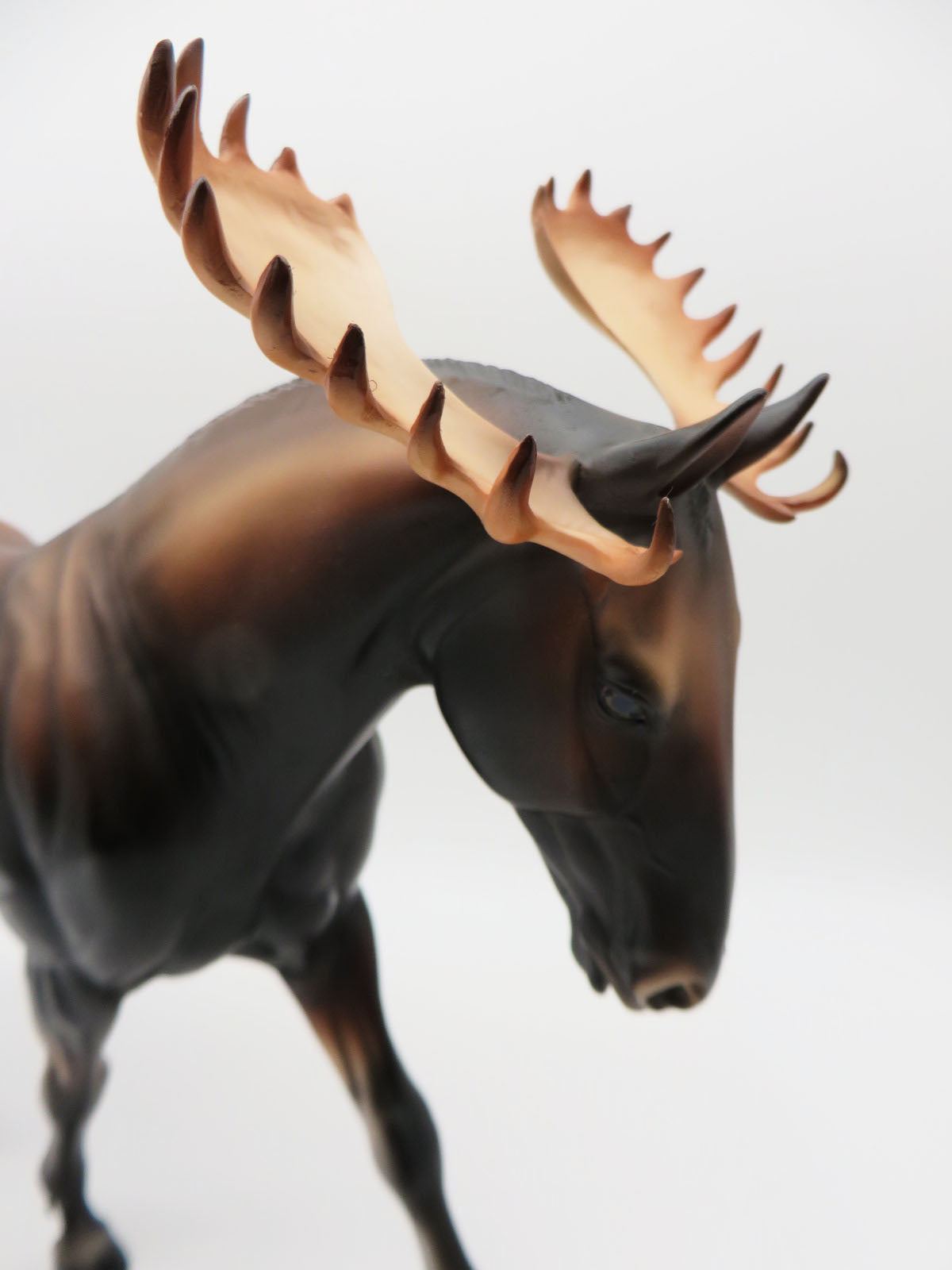 The Unconventional Reindeer - Best Offer - OOAK - Custom Decorator Moose Bay Irish Draft by Ashley Palmer - Christmas Tails 2022 - CT22