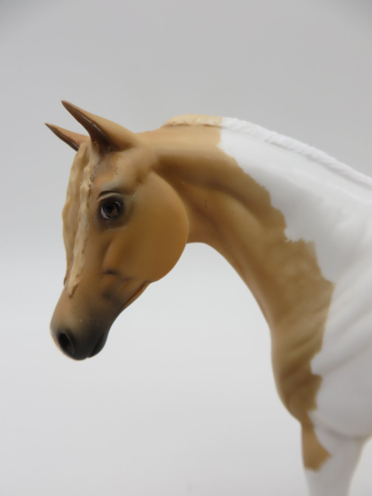 Peaches - OOAK - Dapple Palomino Arabian Pebbles by Angela Marleau -Paws &amp; Claws 2023 - P&amp;C 23