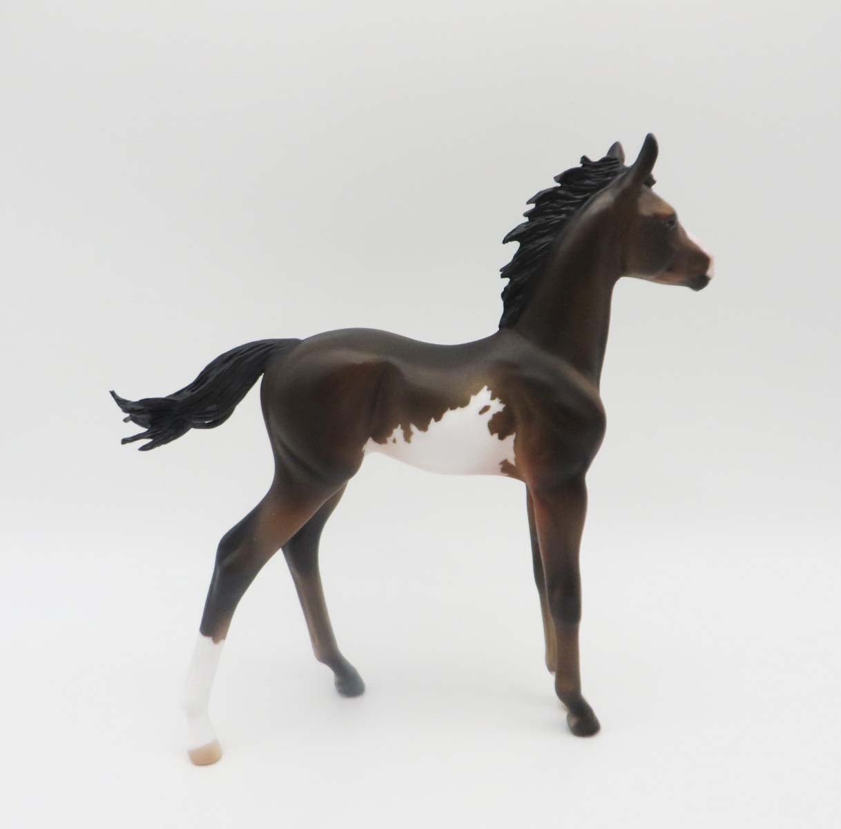 Theo - OOAK - Bay Overo Arab Foal by Julie Keim - P&amp;C 23