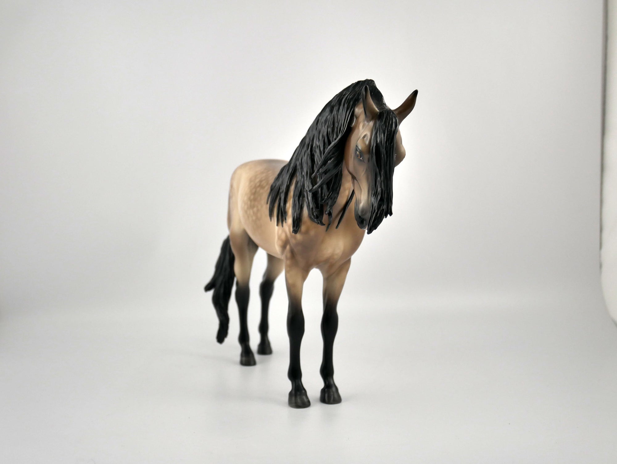 THESEUS-OOAK DAPPLE BUCKSKIN ANDY BY SHERYL LEISURE 11/17/20