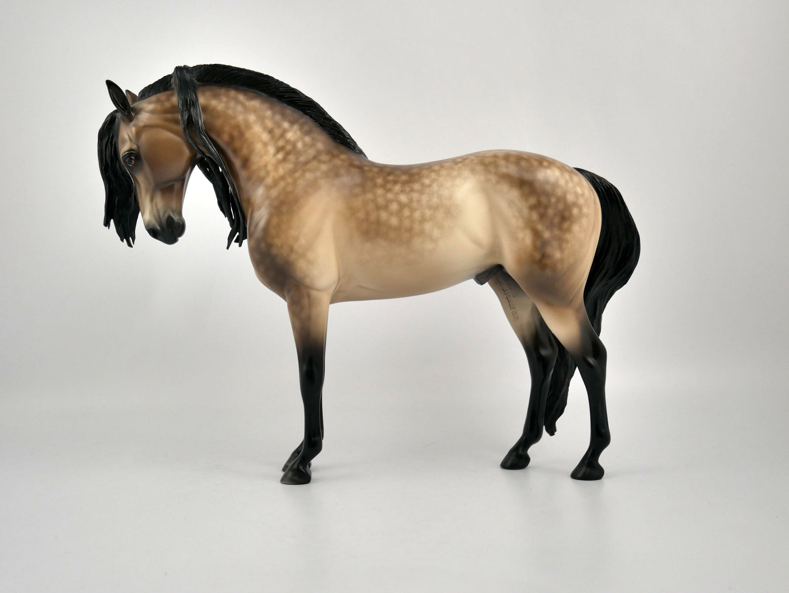 THESEUS-OOAK DAPPLE BUCKSKIN ANDY BY SHERYL LEISURE 11/17/20