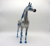 Think Happy Thoughts-OOAK Deco Arabian Painted By Dawn Quick 6/4/21