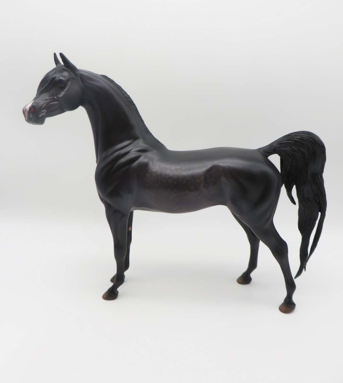 Thorne- OOAK -Dapple Black Arabian- By Caroline Boydston Best Offer 3/27/23
